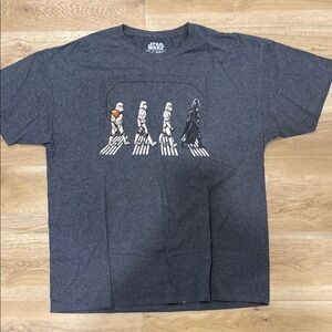 Star Wars Graphic T-Shirt in Dark Gray